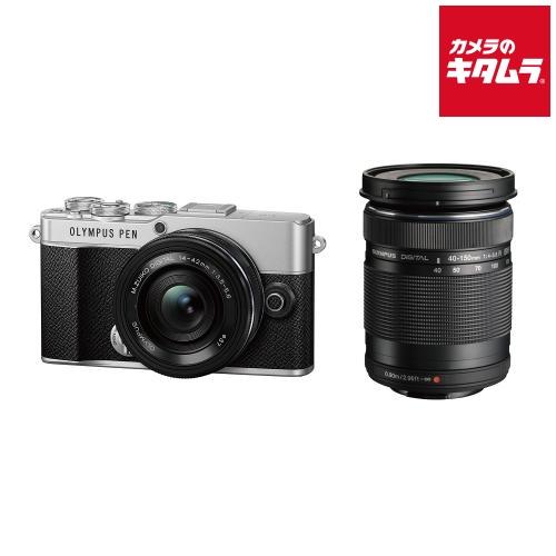 オリンパス PEN E-P7 EZ ダブルズームキット シルバー 《納期約１−２週間》