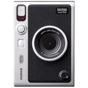 フジフイルム インスタントカメラ instax mini Evo 「チェキ」BLACK USB Type-C対応 《納期約２ヶ月》