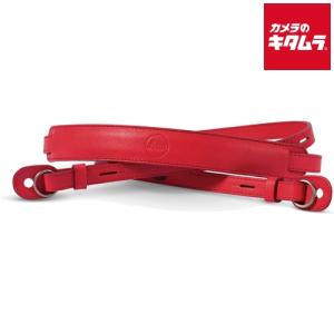 ライカ（Leica） 18553 レザーキャリングストラップ ブラック : カメラ
