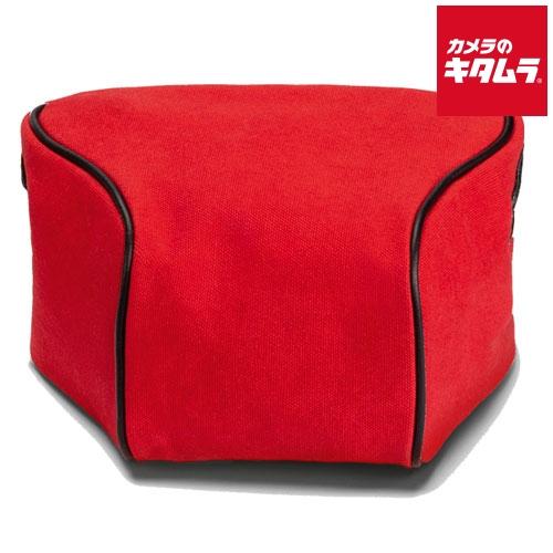 ライカ Q2用エタスポーチ コーテッドキャンバス レッド