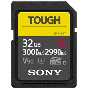 ソニー TOUGH SF-G32T SDHCメモリーカード Class10 (UHS-II) 32GB｜emedama