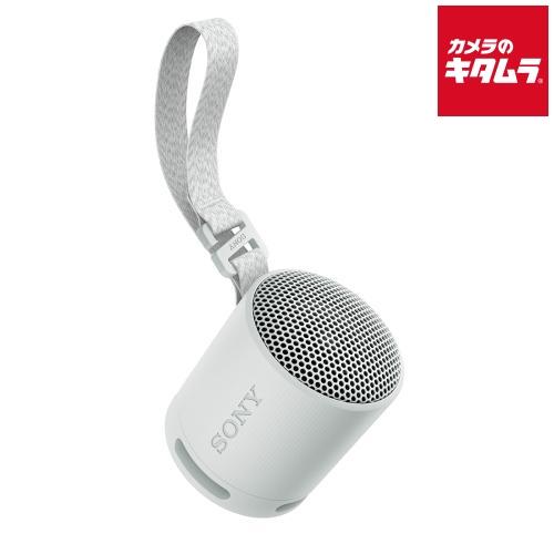 ソニー Bluetooth ワイヤレスポータブルスピーカー SRS-XB100 HC ライトグレー ...
