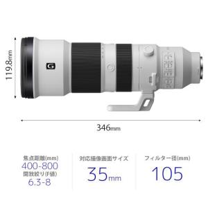 ソニー FE 400-800mm F6.3-8...の詳細画像1