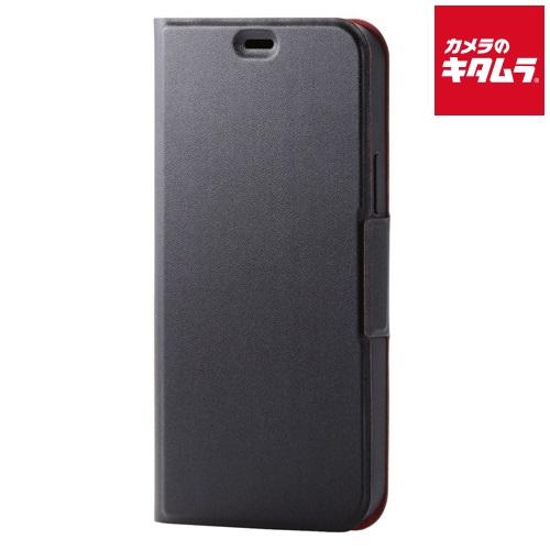 【ネコポス】 エレコム PM-A20BPLFUBK レザーケース/手帳型/UltraSlim/薄型/...