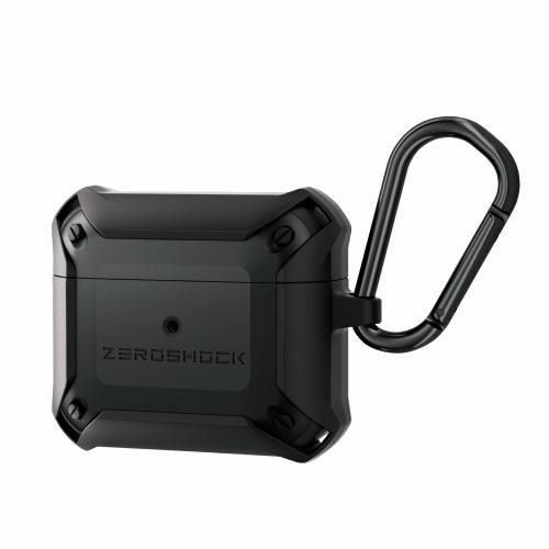 エレコム AirPods 第3世代 ZEROSHOCKケース カラビナ付 AVA-AP3ZEROBK...