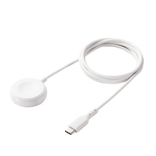 エレコム MPA-AWCS12WH 磁気充電ケーブル 高耐久 USB-C 1.2m ホワイト〔App...
