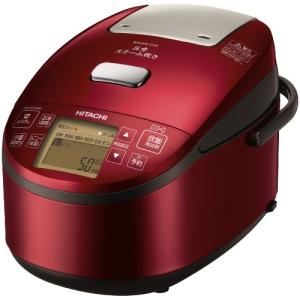 日立 圧力スチームIH炊飯器 打込鉄釜 ふっくら御膳 RZ-AV100M-R メタリックレッド [5.5合炊き]