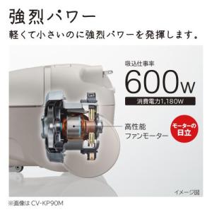 日立 かるパック CV-KV70M W 紙パッ...の詳細画像2