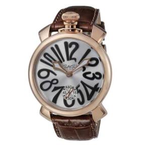 ガガミラノ メンズ腕時計 MANUALE48MM 5011.06S-BRW-NEW - 最安値 