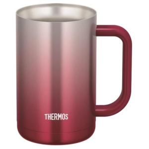 サーモス 真空断熱ジョッキ JDK-600C-SP-R スパークリングレッド
