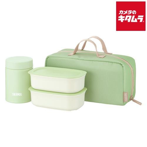 サーモス JEH-800-DTG 真空断熱スープランチセット (スープジャー200ml/容器300m...