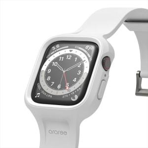 ロア・インターナショナル AR26474AW Duple Pro ケース一体型バンド WH（AppleWatch 45/44mm用）｜emedama