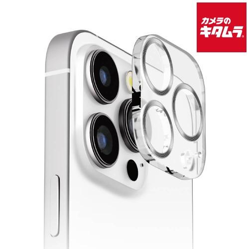 PGA PG-24BCLG10SV カメラフルプロテクター クリア/シルバー（iPhone 16 P...