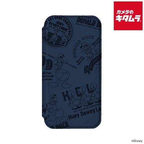 PGA PG-D24BGF02DND ガラスフリップケース ドナルドダック（iPhone 16 Pr...