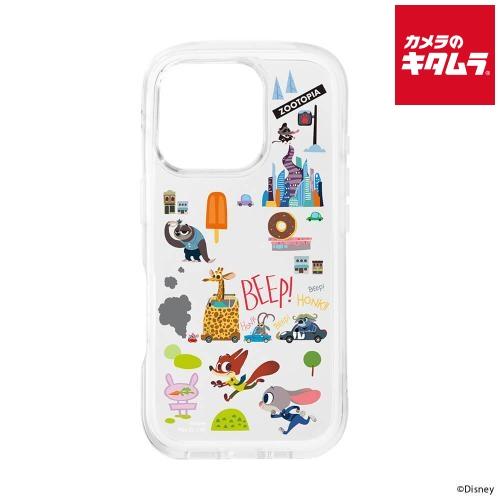 PGA PG-D24BPT01ZTP エアクッションケース ズートピア（iPhone 16 Pro用...