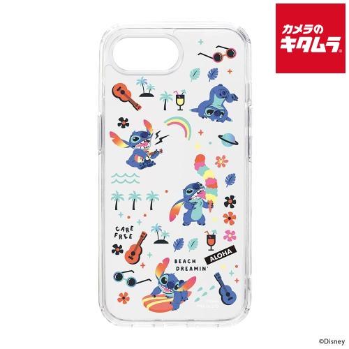 PGA PG-D25KPT03STI クリアハイブリッドケース スティッチ（iPhone16e用） ...