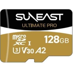 SUNEAST SE-MSDU1128B185 ULTIMATE PRO GOLD microSDXC Card 128GB｜emedama