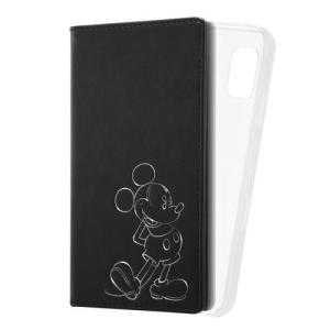 イングレム INR-DAQWIFXI/MK 手帳型 FLEX CASE ホットスタンプ/ミッキー