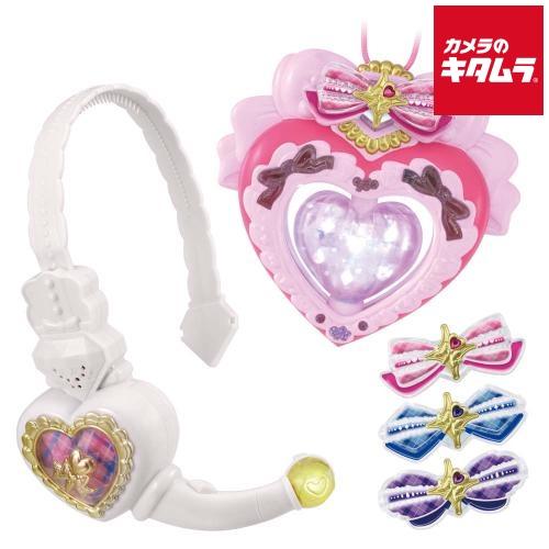 バンダイ キミとアイドルプリキュア♪ アイドルハートブローチ＆アイドルハートインカムセット