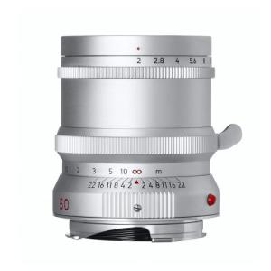 LIGHT LENS LAB M 50mm f/2 SPII ライカM用 シルバー 《納期約２−３週間》｜emedama