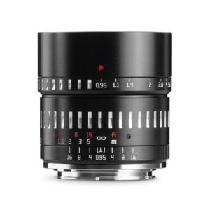 銘匠光学 TTArtisan 50mm f/0.95 C ソニーE用 ブラック×シルバー 《納期約２−３週間》｜emedama