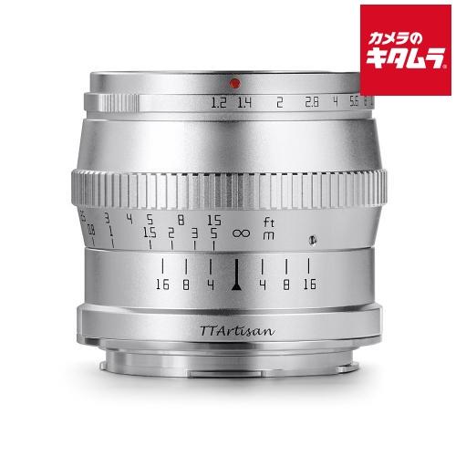 銘匠光学 TTArtisan 50mm f/1.2 C Lマウント用 シルバー 《納期約２−３週間》