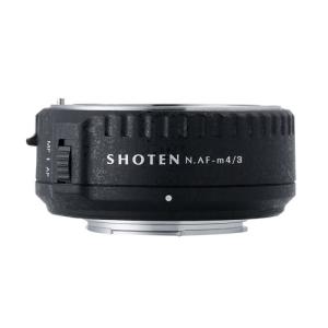 SHOTEN（ショウテン） NAF-m43 マウントアダプター[レンズ側：ニコンF（AF-S）