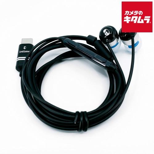 intime カナル型 イヤホン ハイブリット型 O2-SN-BKC 碧 NEO TYPE-C Re...