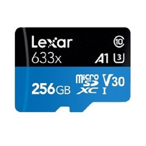 レキサー LSDMI256BBJP633A microSDXCカード 256GB 633x UHS-...