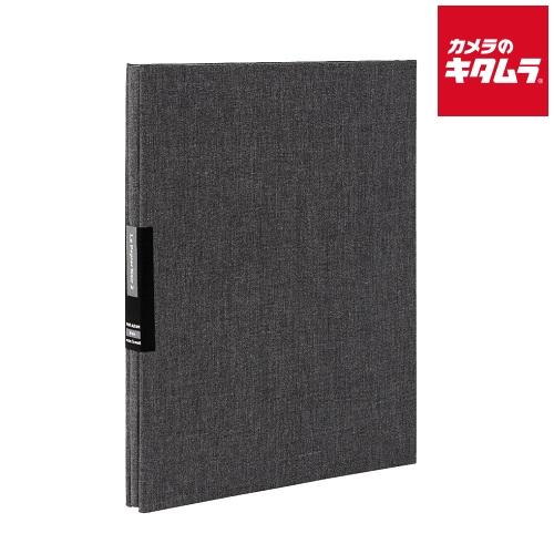ナカバヤシ A-A4D-171-D フエルアルバム黒台紙 ル・パピエ・ノアール2 ブラック
