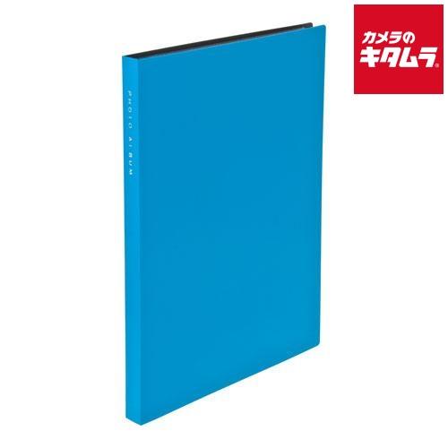 ナカバヤシ CTP2L-80-BU 超透明ポケットアルバム 2L判 88枚 ブルー