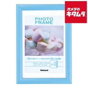 ナカバヤシ フ-TPS-201-B PVCフオトフレ-ム KG・L ブル-