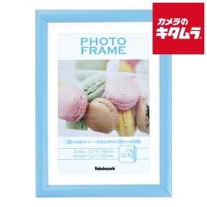 ナカバヤシ フ-TPS-301-B PVCフオトフレ-ム 2L・KG ブル-