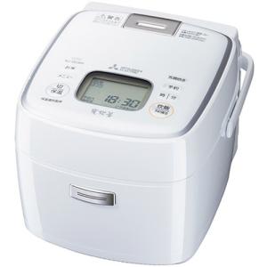 三菱電機 IH炊飯器 備長炭 炭炊釜 NJ-SE069-W ピュアホワイト