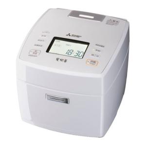 三菱電機 IH炊飯器 備長炭 炭炊釜 NJ-VXC10-W 月白