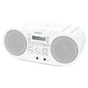 ソニー CDラジオ ZS-S40 （W）ホワイト｜emedama
