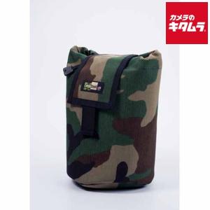 レンズコート LCRULFG Roll up MOLLE Pouch Lサイズ フォレストグリーン ウッドランドカモ