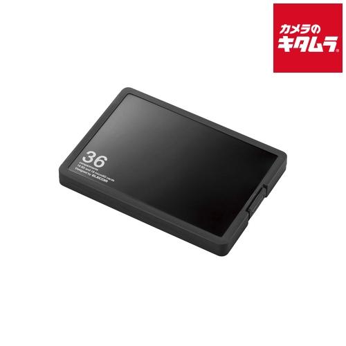 【ネコポス】 エレコム CMC-SDCPP36BK SD/microSD用 カードケース