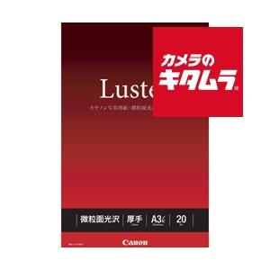 キヤノン 写真用紙 微粒面光沢 ラスター A3ノビ 20枚 LU-101A3N20 《納期約１−２週...