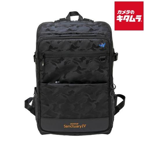 アオスタ AOC-ST4ISRKBKCF SanctuaryIV ISリュック ブラックカモフラージ...