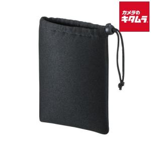 サンワサプライ IN-C1K マルチクッションケース 巾着タイプ ブラック