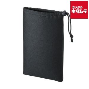 サンワサプライ IN-C2K マルチクッションケース 巾着タイプ ブラック