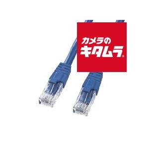 サンワサプライ KB-T6L-01BLCK カテゴリ6UTPクロスケーブル 1m ブルー 《納期未定...
