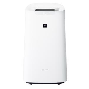 シャープ プラズマクラスター 加湿空気清浄機 プレフィルター自動掃除機能搭載モデル KI-LX75-W