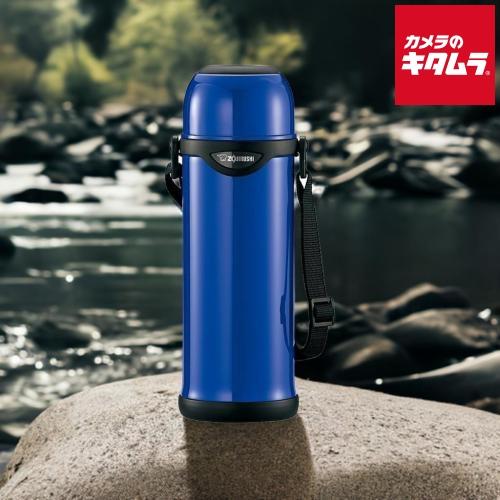 象印 水筒 コップ付きステンレスボトル TUFF SJ-TG10-AA ブルー 1.0L