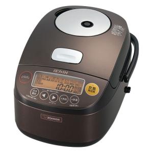 象印 圧力IH炊飯器 極め炊き プラチナ厚釜 NP-BF10-TD ダークブラウン [5.5合炊き]
