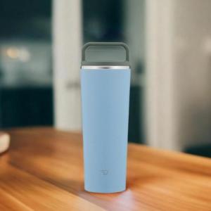 象印 ステンレス タンブラー シームレスせん SX-JA40-AM フォグブルー 400ml