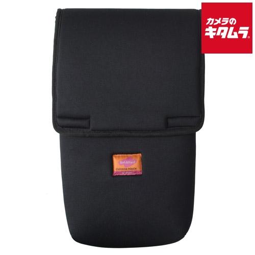 エツミ E-5293 大型ズームレンズ用クッションレンズポーチ LL ブラック