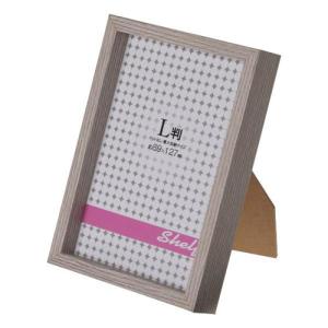 エツミ E-5587 フォトフレーム Shelf Lサイズ グレー