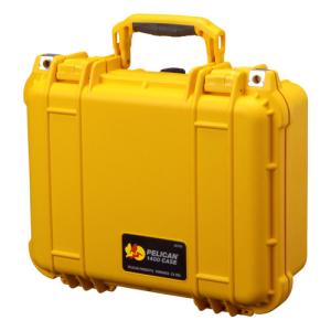 PELICAN 小型防水ハードケース 1400HK イエロー 1400HKYL 8.9L